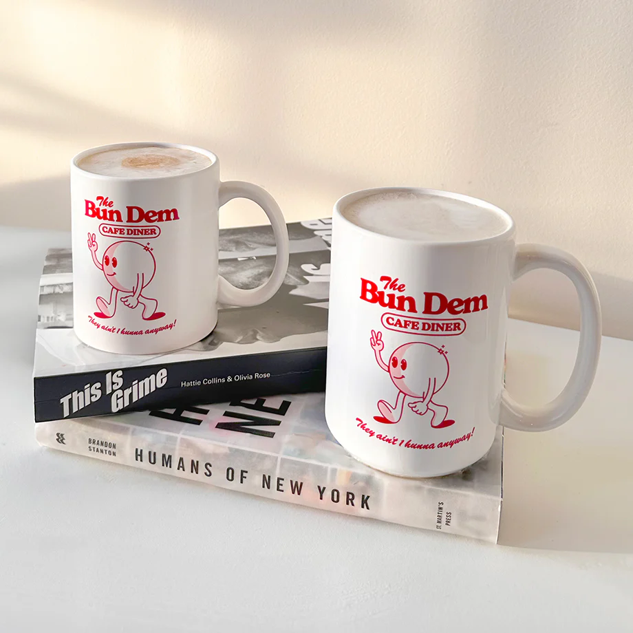 Bun Dem Cafe Diner Mug - Image 3