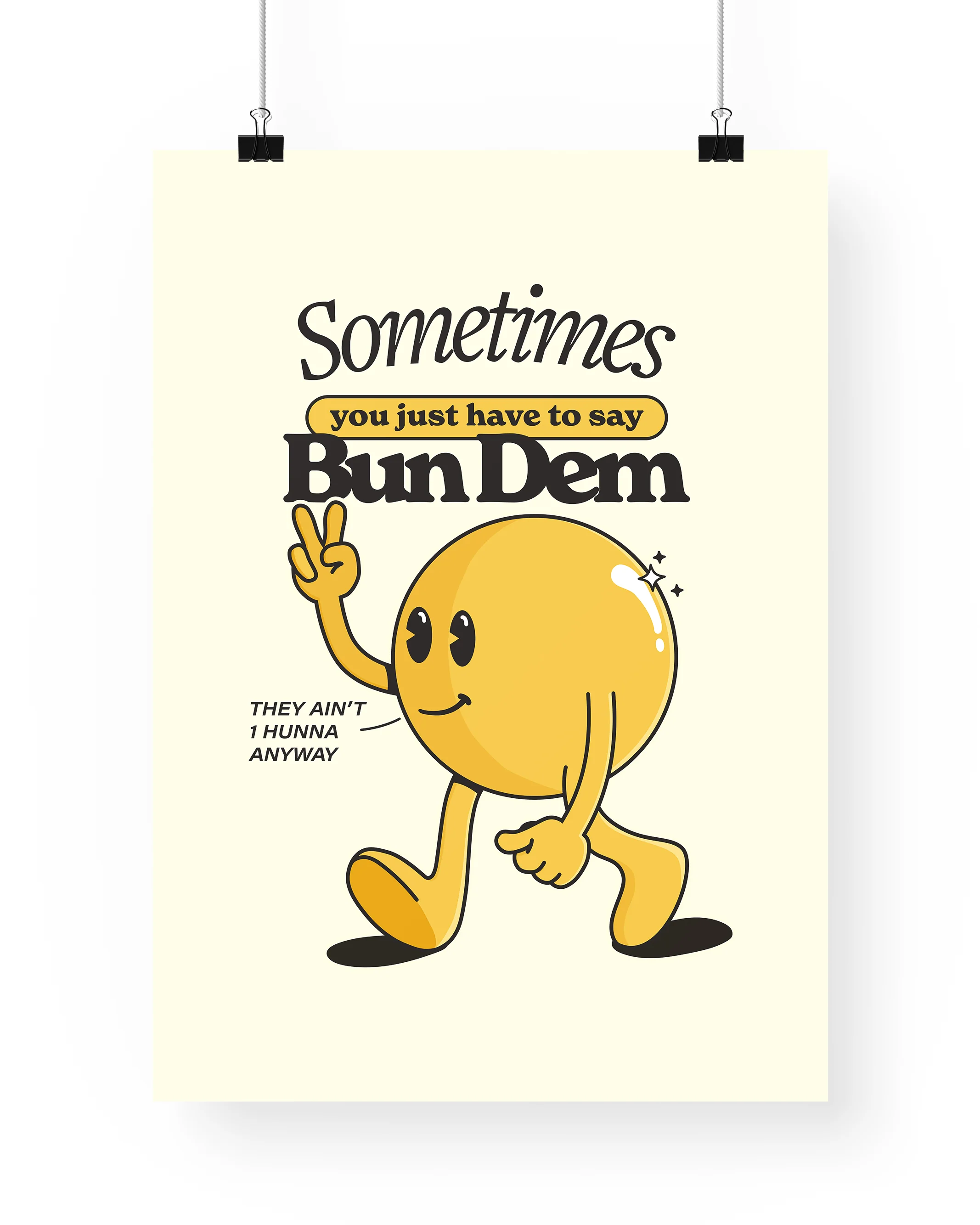 Bun Dem Print - Image 4