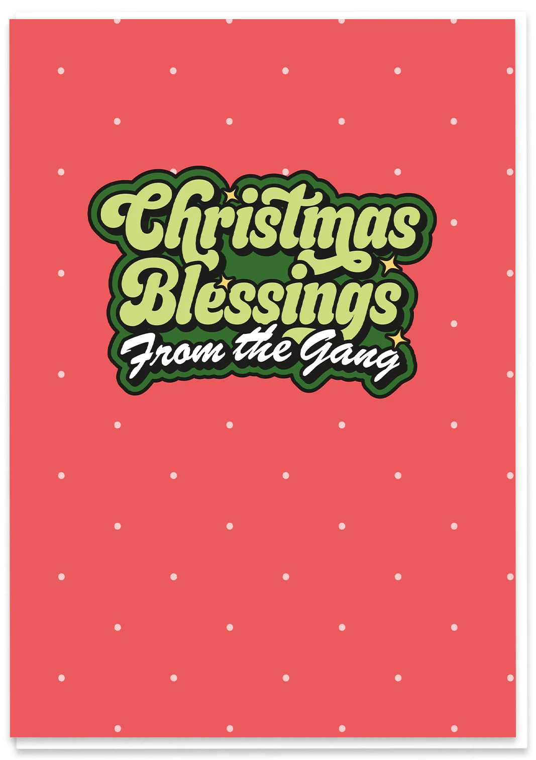 Christmas Blessings from the Gang