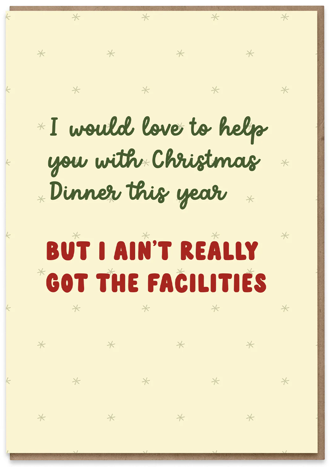 Christmas Dinner Facilities