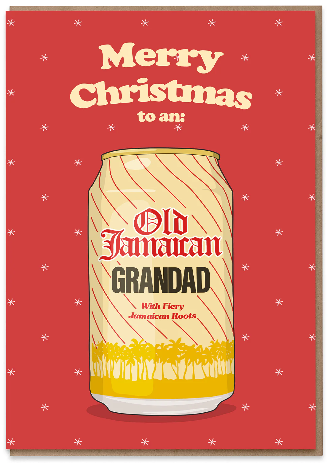 Christmas Old Jamaican Grandad
