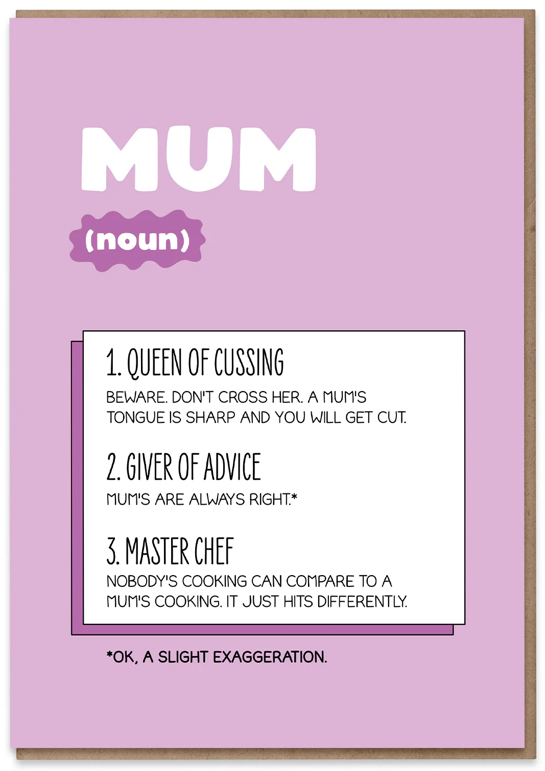 Define: Mum