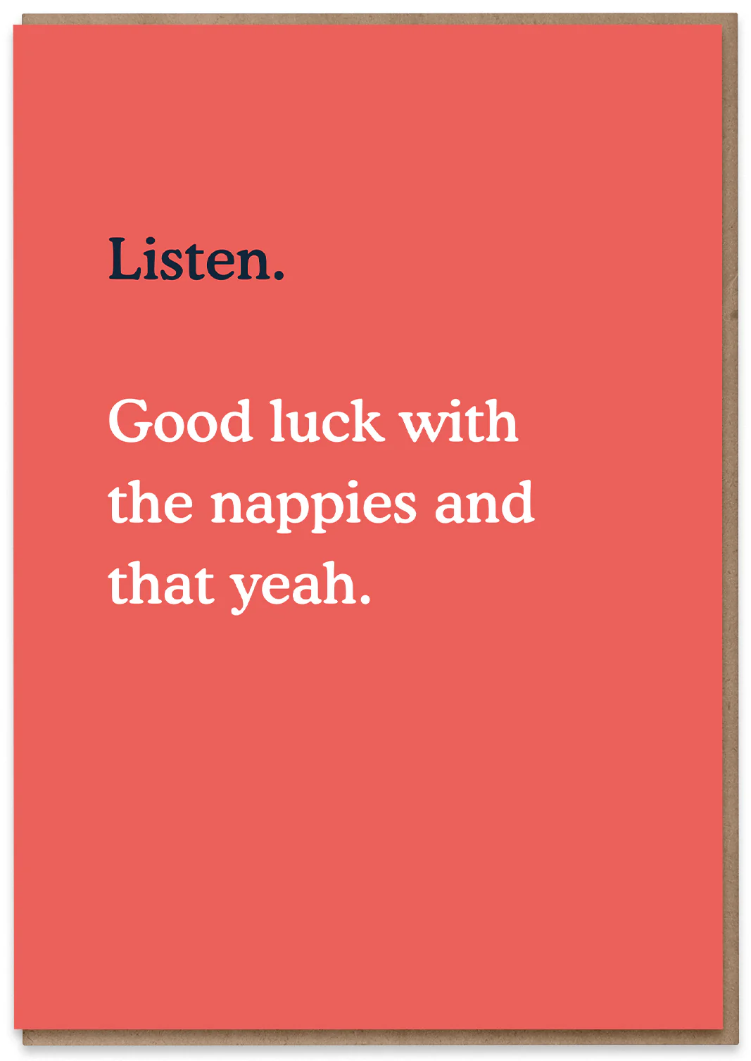 Good Luck with Nappies