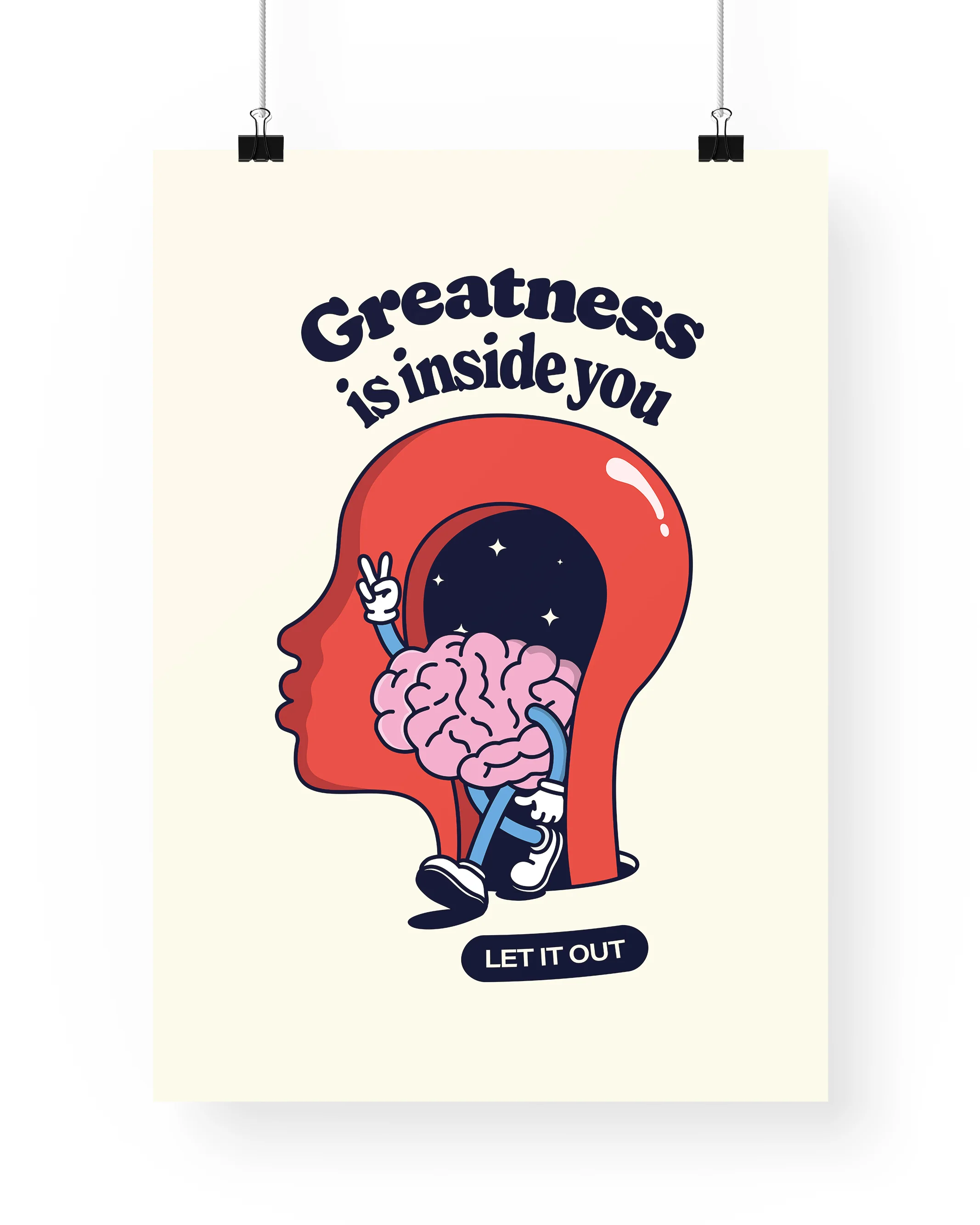 Greatness is Inside You Print - Image 4