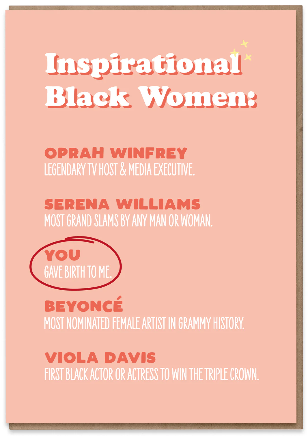 Inspirational Black Women (and Mum)