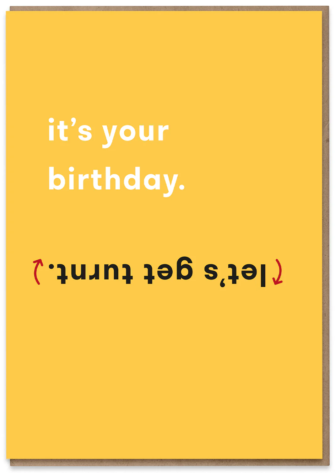 It's Your Birthday. Let's Get Turnt