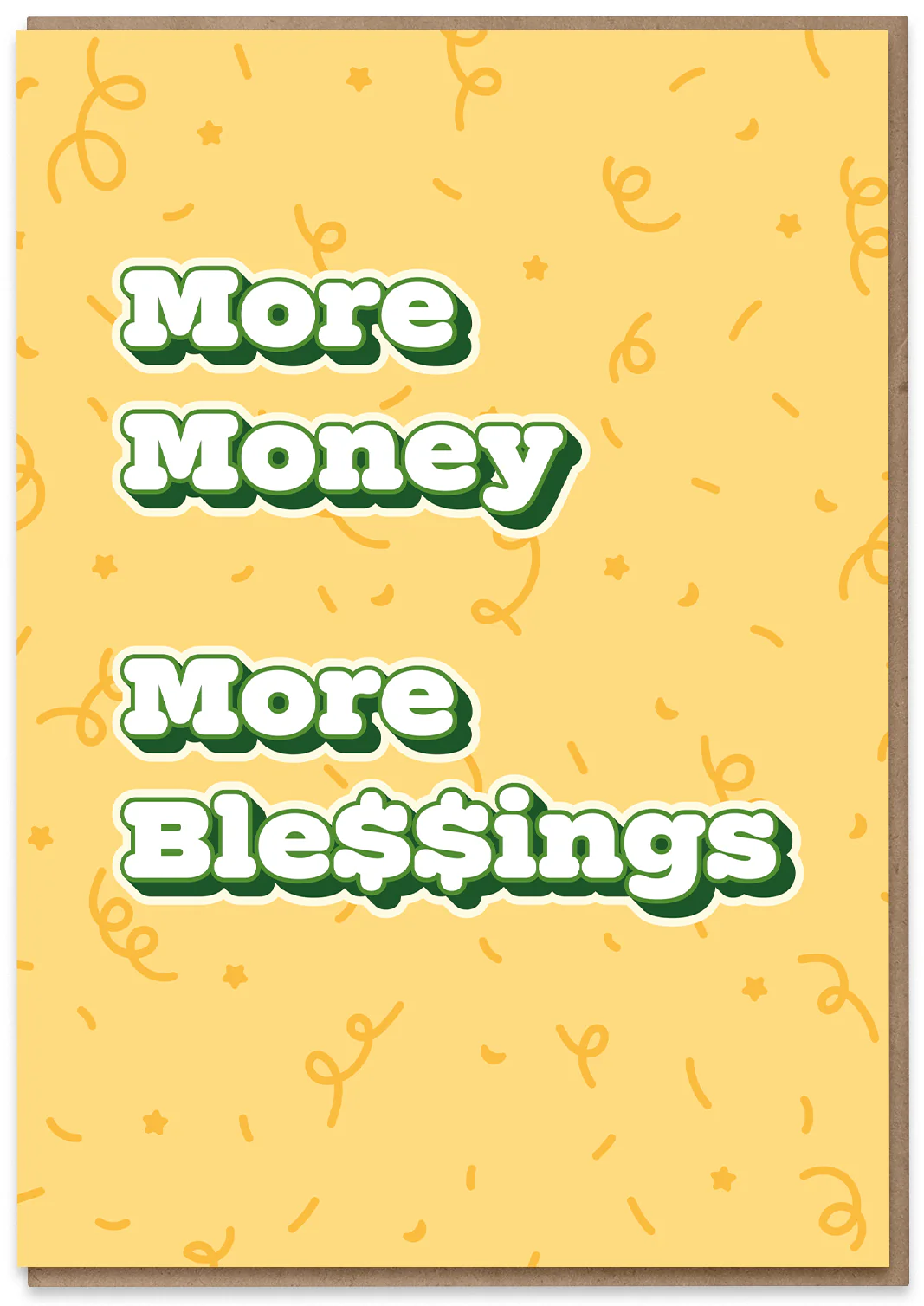 More Money, More Blessings
