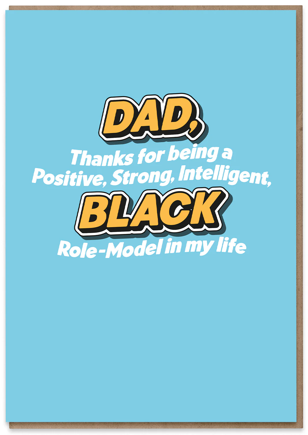 Positive Black Role Model (Dad)