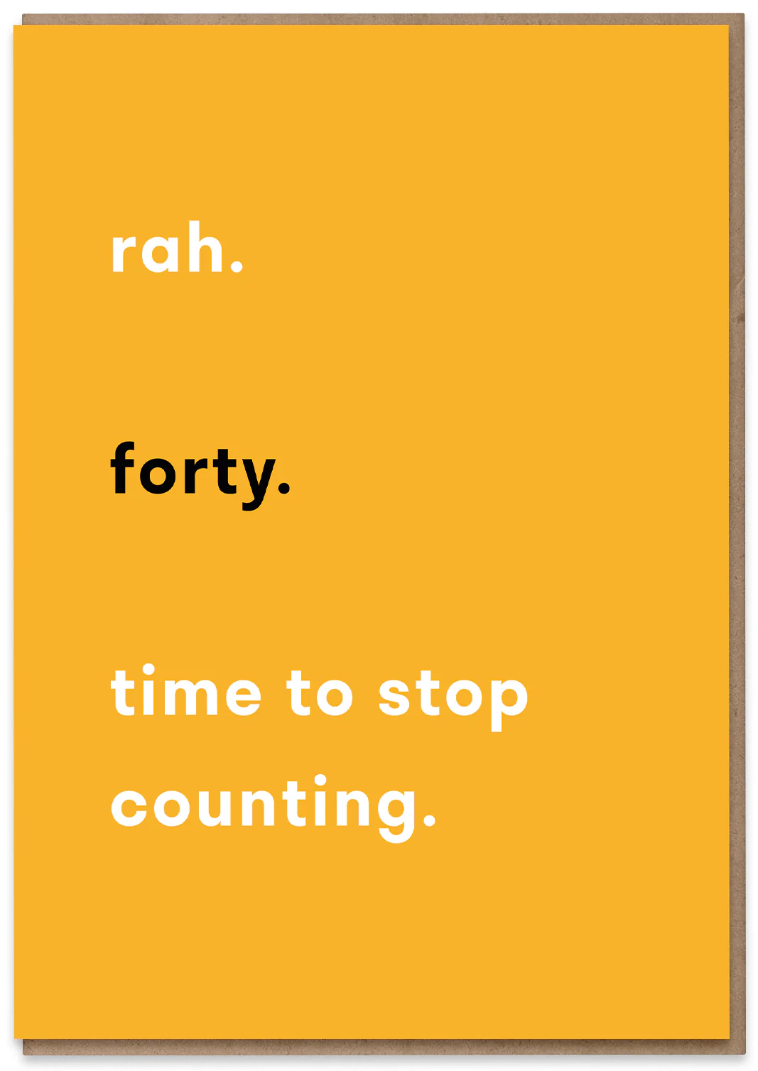 Rah, 40