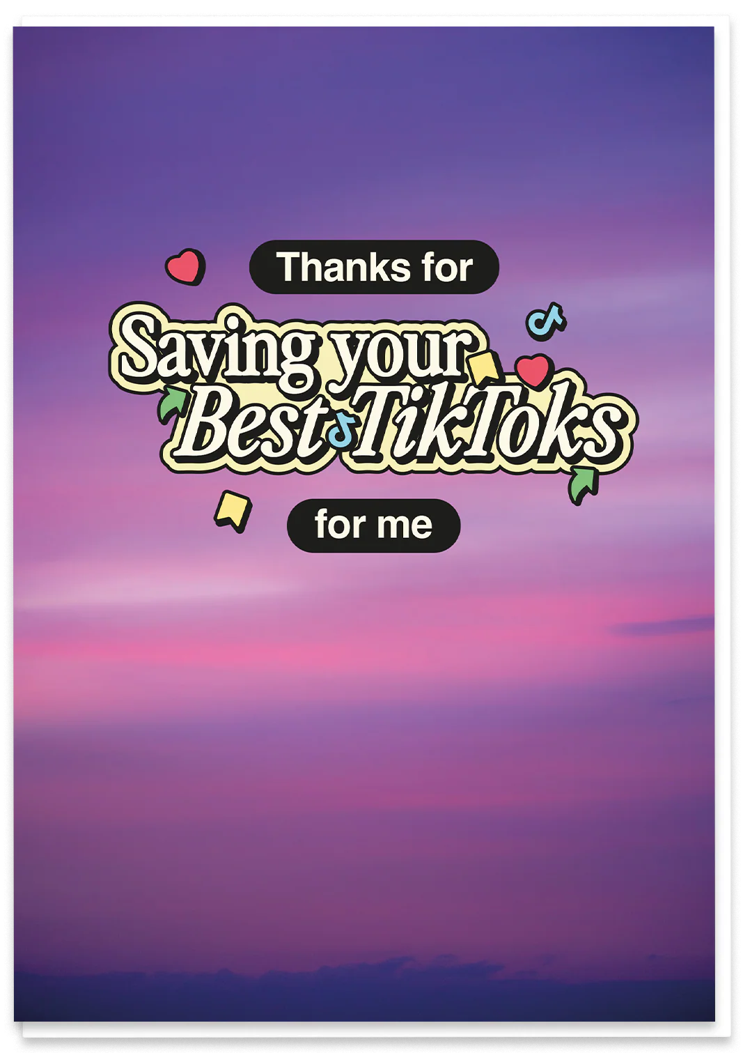 Saving your best TikToks