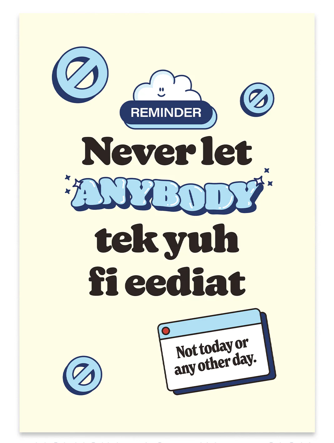 Tek fi Eediat Print - Image 3