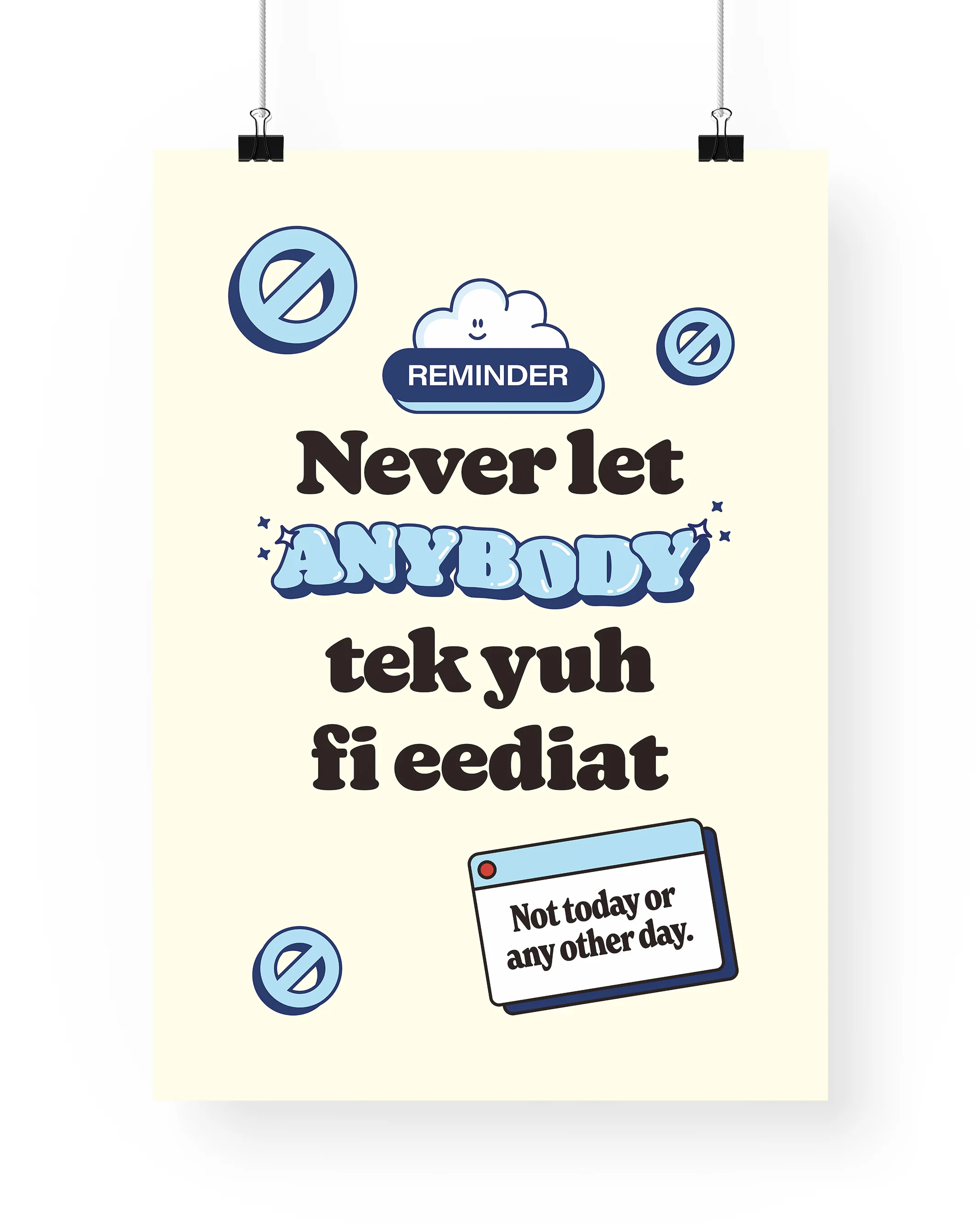 Tek fi Eediat Print - Image 4