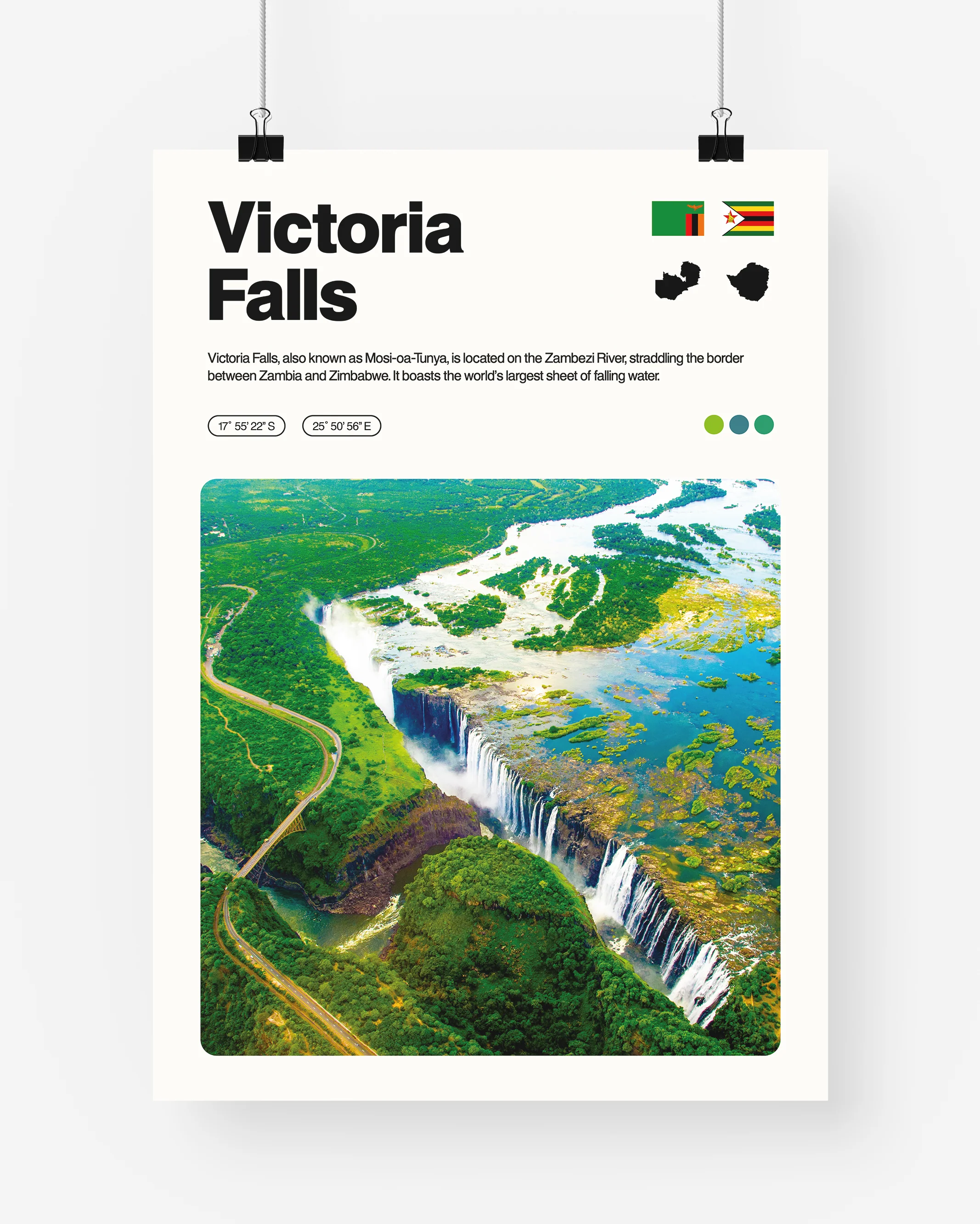Victoria Falls Print - Image 4