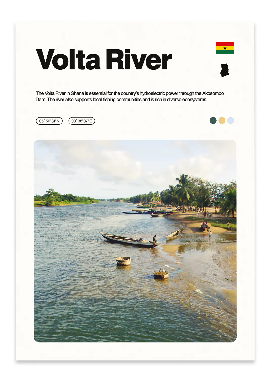 Volta River Print - Image 3