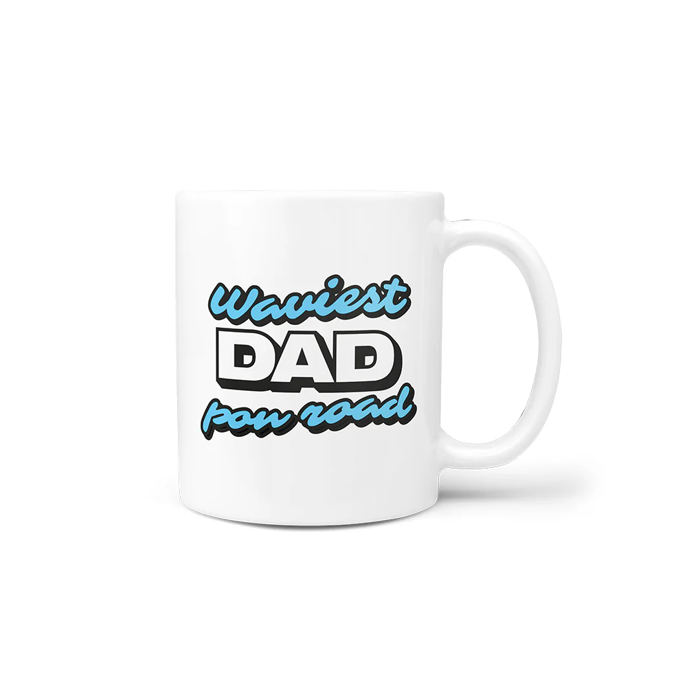 Waviest Dad pon Road Mug - Image 2