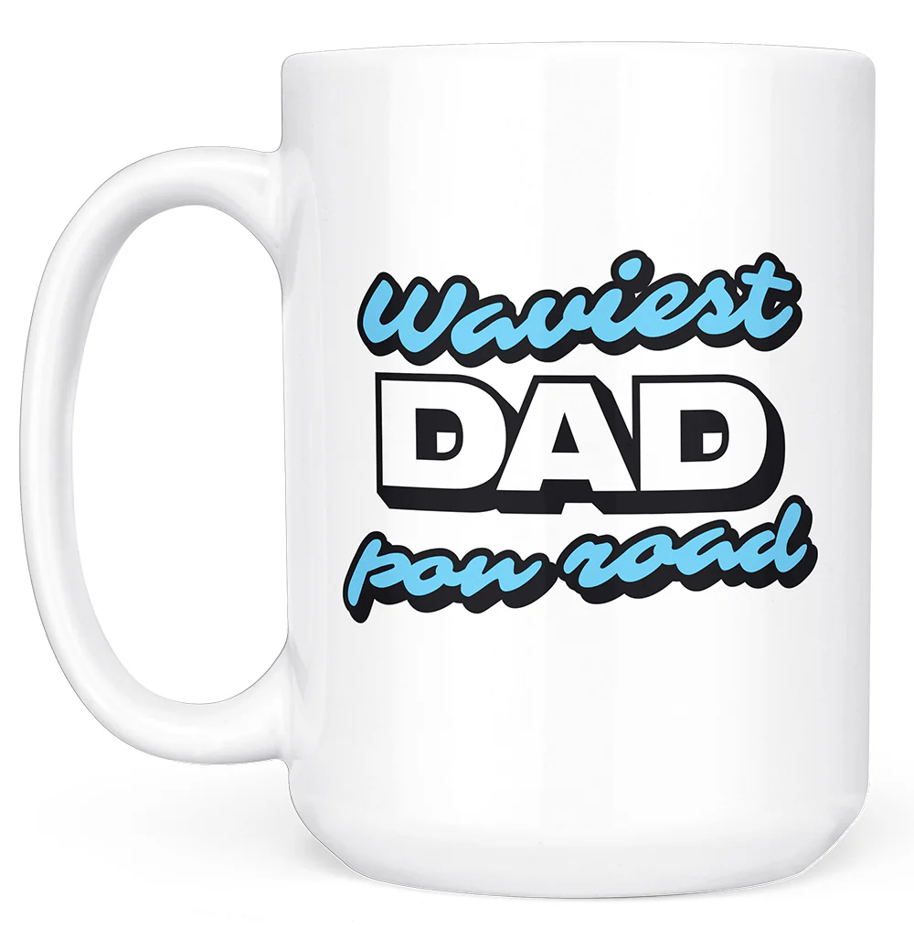 Waviest Dad pon Road Mug - Image 3
