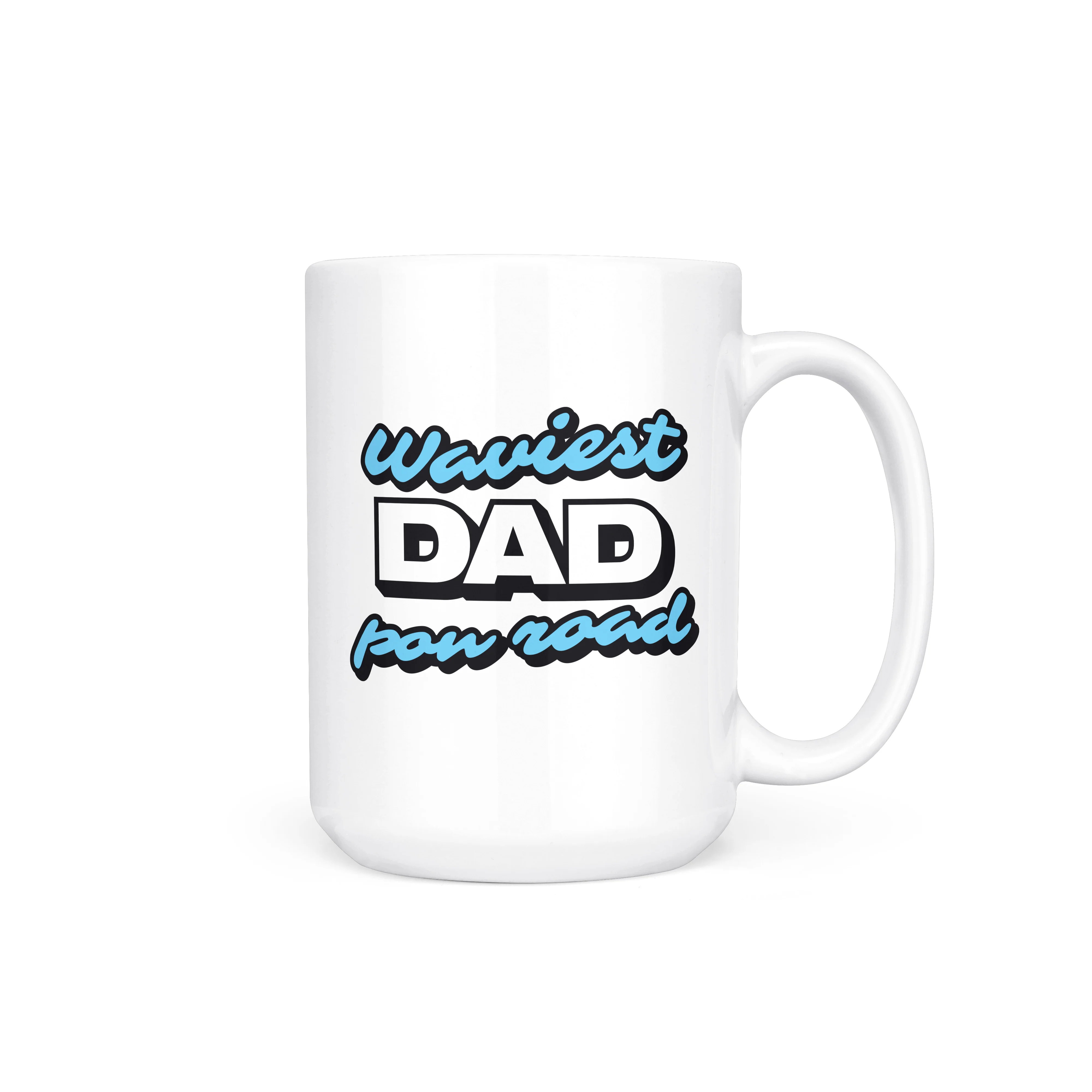 Waviest Dad pon Road Mug - Image 4