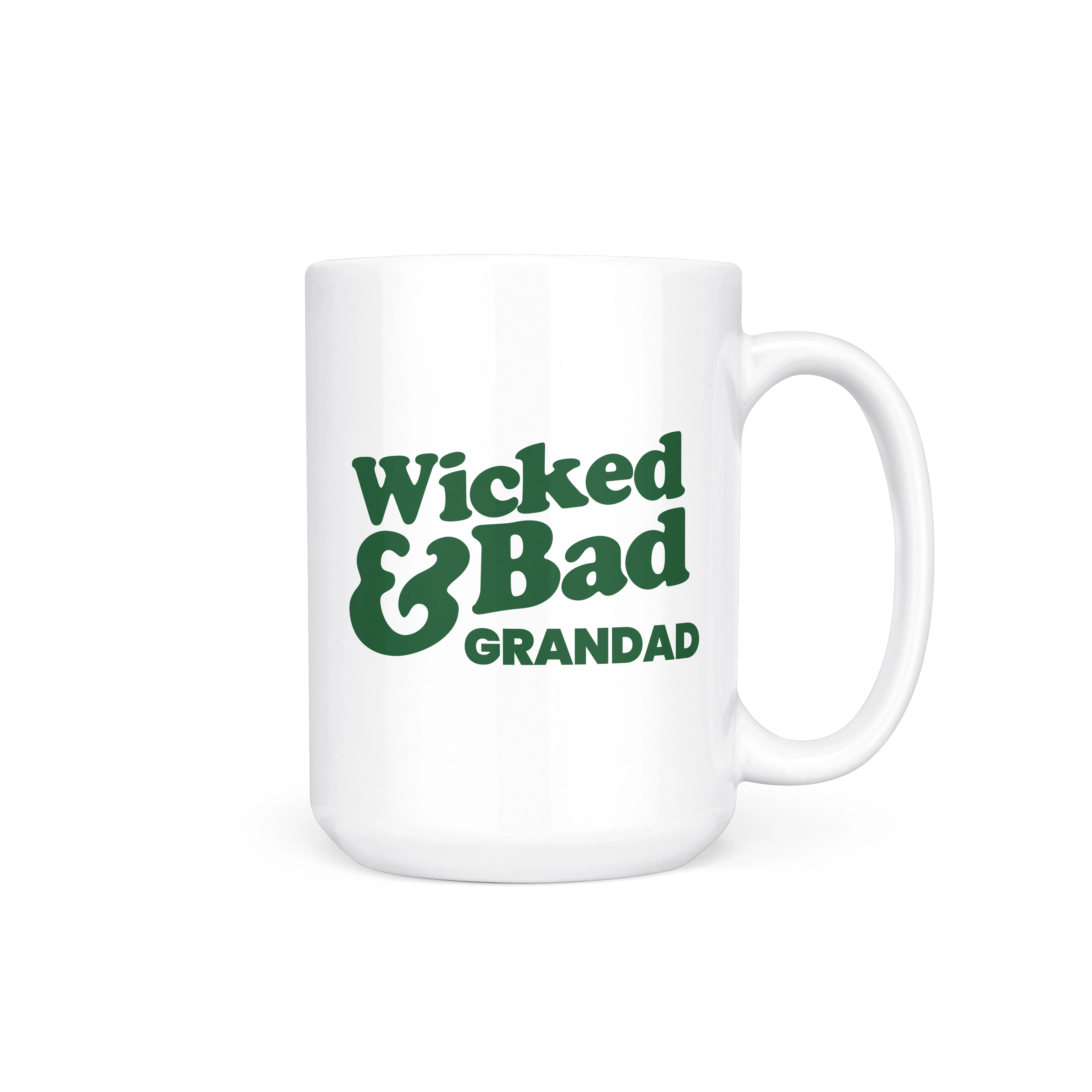 Wicked & Bad Grandad Mug - Image 4